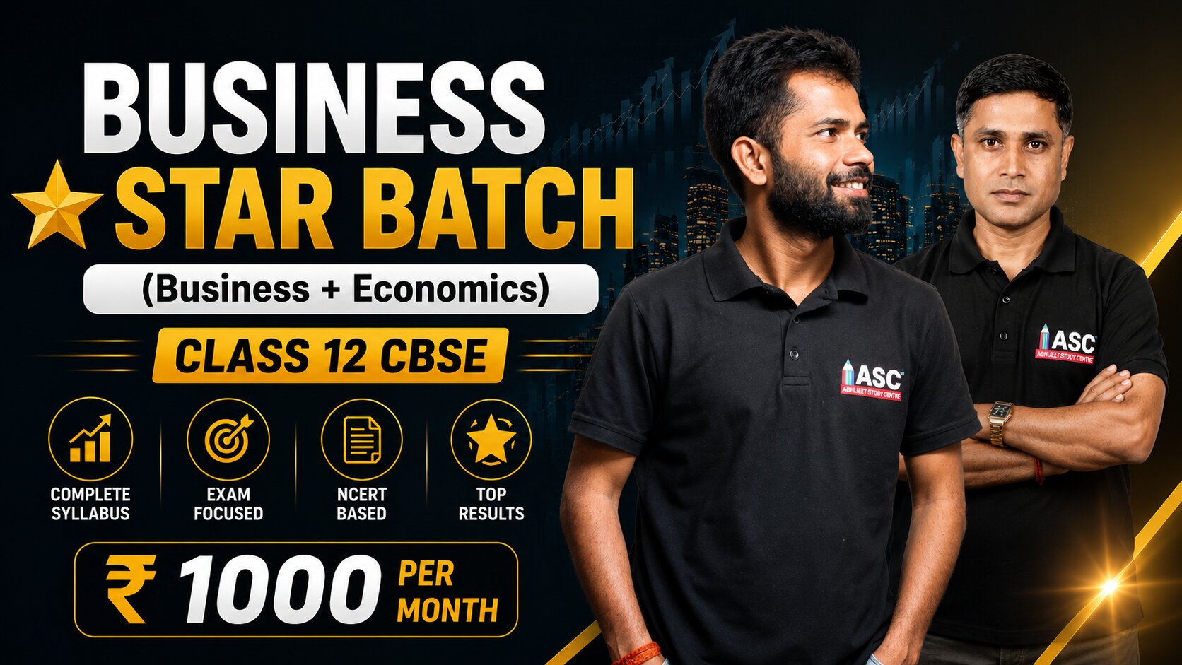 Business Star Batch (Business + Economics) Class 12 CBSE
